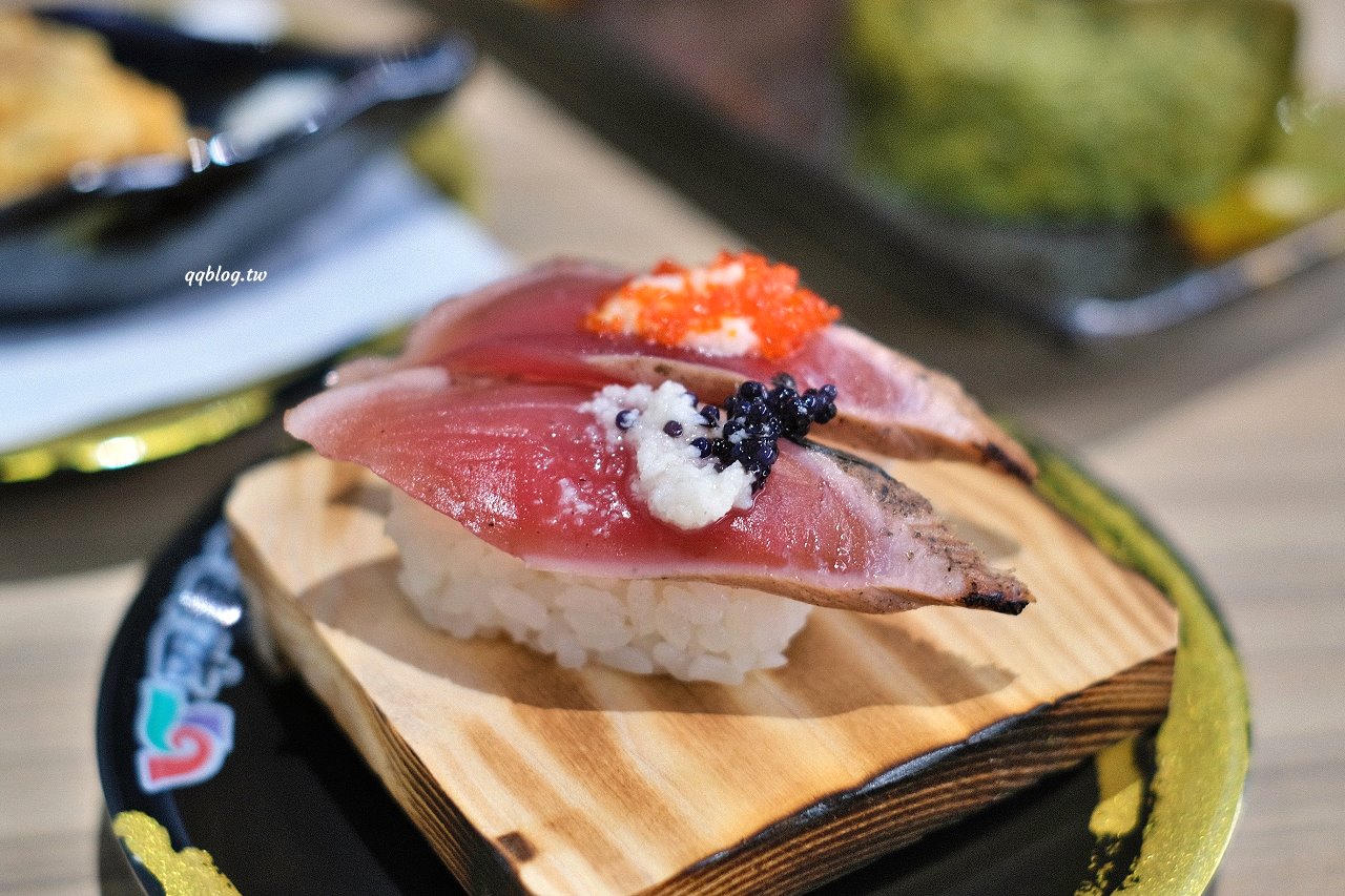 台中北屯︱平祿壽司 松竹店．來自日本仙台迴轉壽司二店登場，松竹店限定口味值得一試，還有自助飲料喝到飽 @QQ的懶骨頭