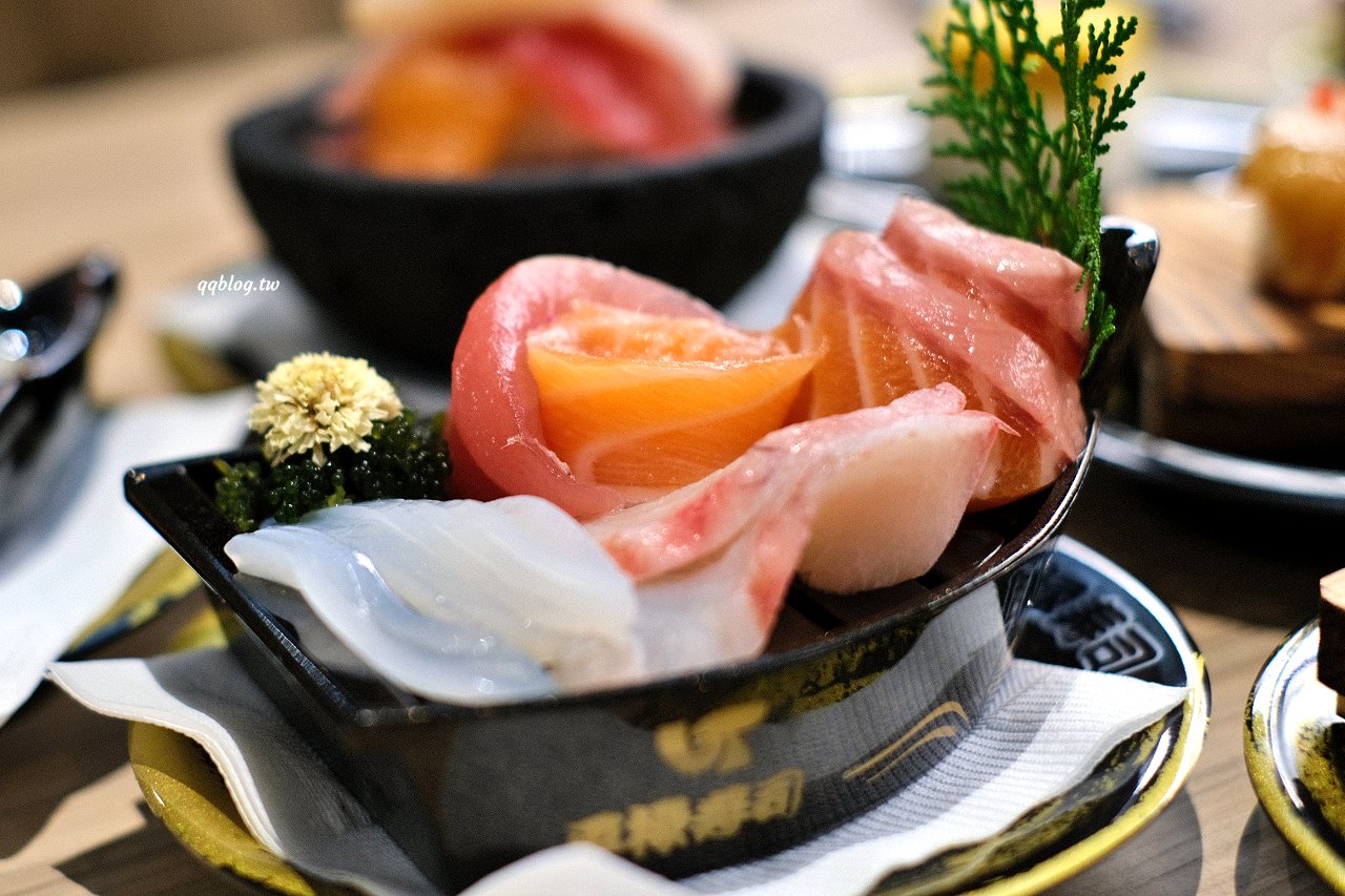 台中北屯︱平祿壽司 松竹店．來自日本仙台迴轉壽司二店登場，松竹店限定口味值得一試，還有自助飲料喝到飽 @QQ的懶骨頭