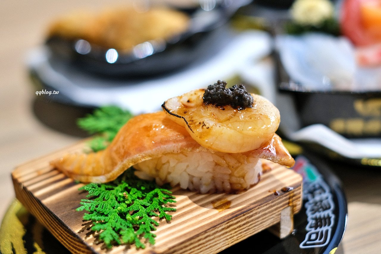 台中北屯︱平祿壽司 松竹店．來自日本仙台迴轉壽司二店登場，松竹店限定口味值得一試，還有自助飲料喝到飽 @QQ的懶骨頭