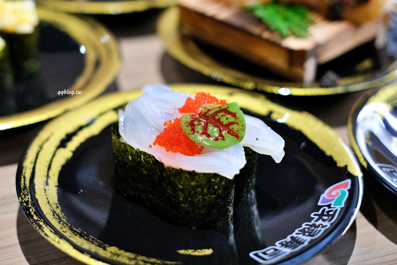 台中北屯︱平祿壽司 松竹店．來自日本仙台迴轉壽司二店登場，松竹店限定口味值得一試，還有自助飲料喝到飽 @QQ的懶骨頭