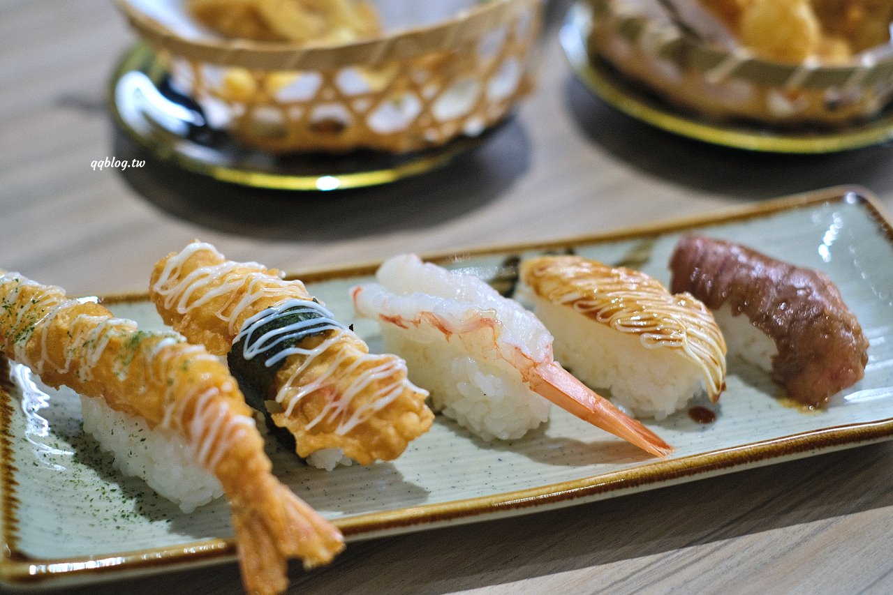 台中北屯︱平祿壽司 松竹店．來自日本仙台迴轉壽司二店登場，松竹店限定口味值得一試，還有自助飲料喝到飽 @QQ的懶骨頭