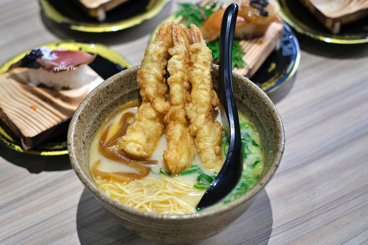 台中北屯︱平祿壽司 松竹店．來自日本仙台迴轉壽司二店登場，松竹店限定口味值得一試，還有自助飲料喝到飽 @QQ的懶骨頭