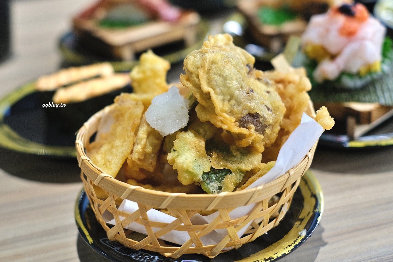 台中北屯︱平祿壽司 松竹店．來自日本仙台迴轉壽司二店登場，松竹店限定口味值得一試，還有自助飲料喝到飽 @QQ的懶骨頭