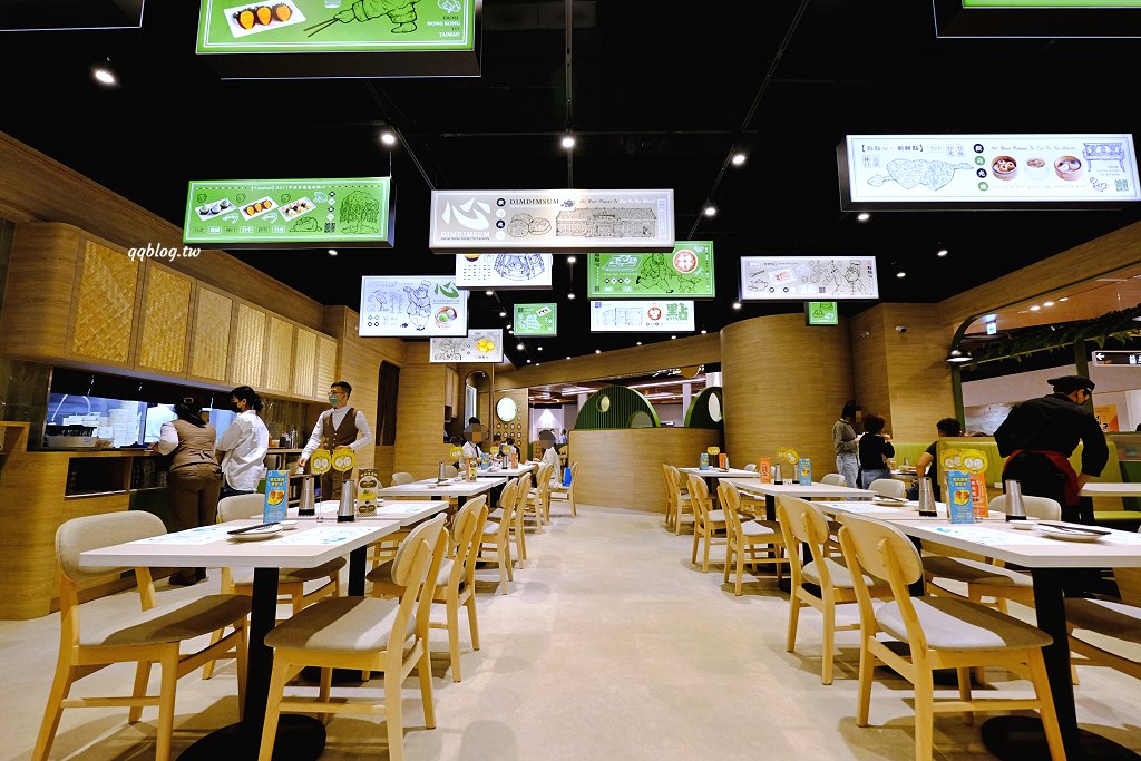 台中東區︱點點心@LaLaport台中店．人氣港點回歸台中市區，不用再跑到三井outlet就吃得到 @QQ的懶骨頭