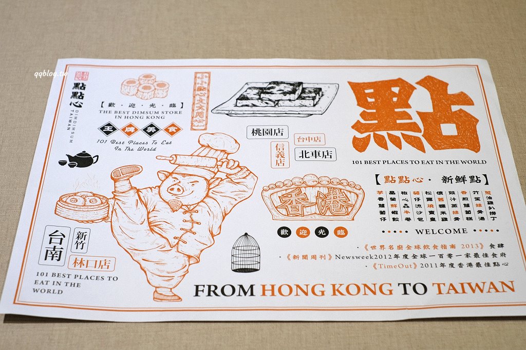 台中東區︱點點心@LaLaport台中店．人氣港點回歸台中市區，不用再跑到三井outlet就吃得到 @QQ的懶骨頭