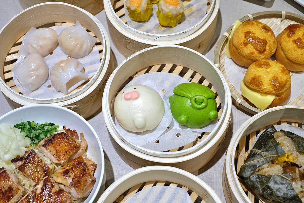 台中東區︱點點心@LaLaport台中店．人氣港點回歸台中市區，不用再跑到三井outlet就吃得到 @QQ的懶骨頭