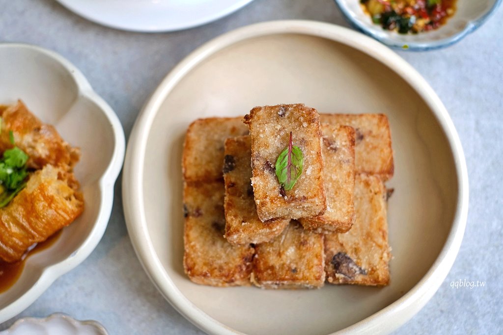 台中西屯︱蒔.瀞 CHER AQUA．台中歌劇院裡的唯美台菜餐廳，經典台菜創新演譯，茶食、下午茶也值得一試 @QQ的懶骨頭