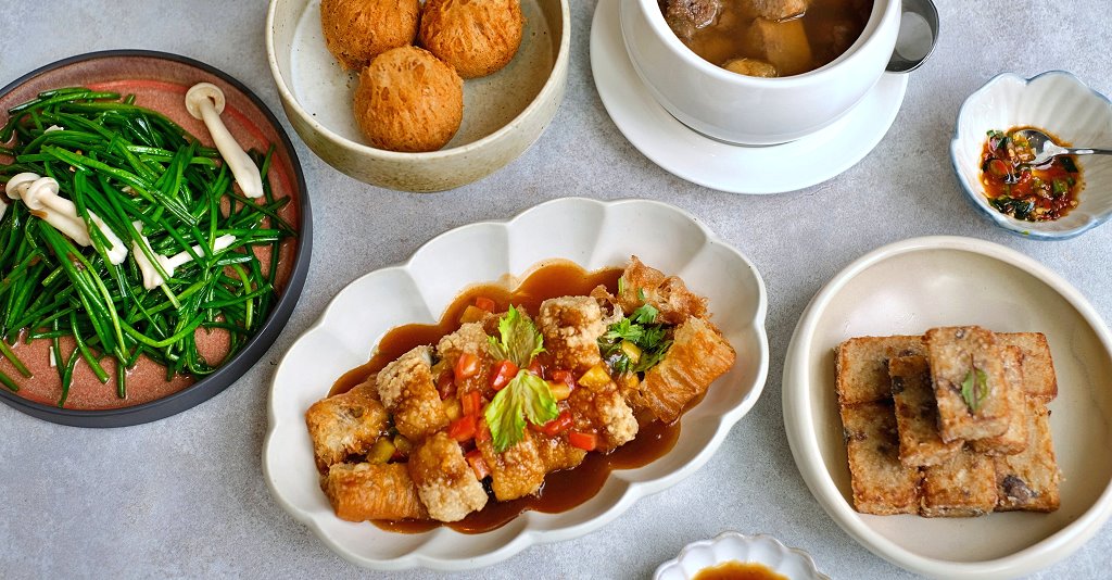 台中西屯︱蒔.瀞 CHER AQUA．台中歌劇院裡的唯美台菜餐廳，經典台菜創新演譯，茶食、下午茶也值得一試 @QQ的懶骨頭