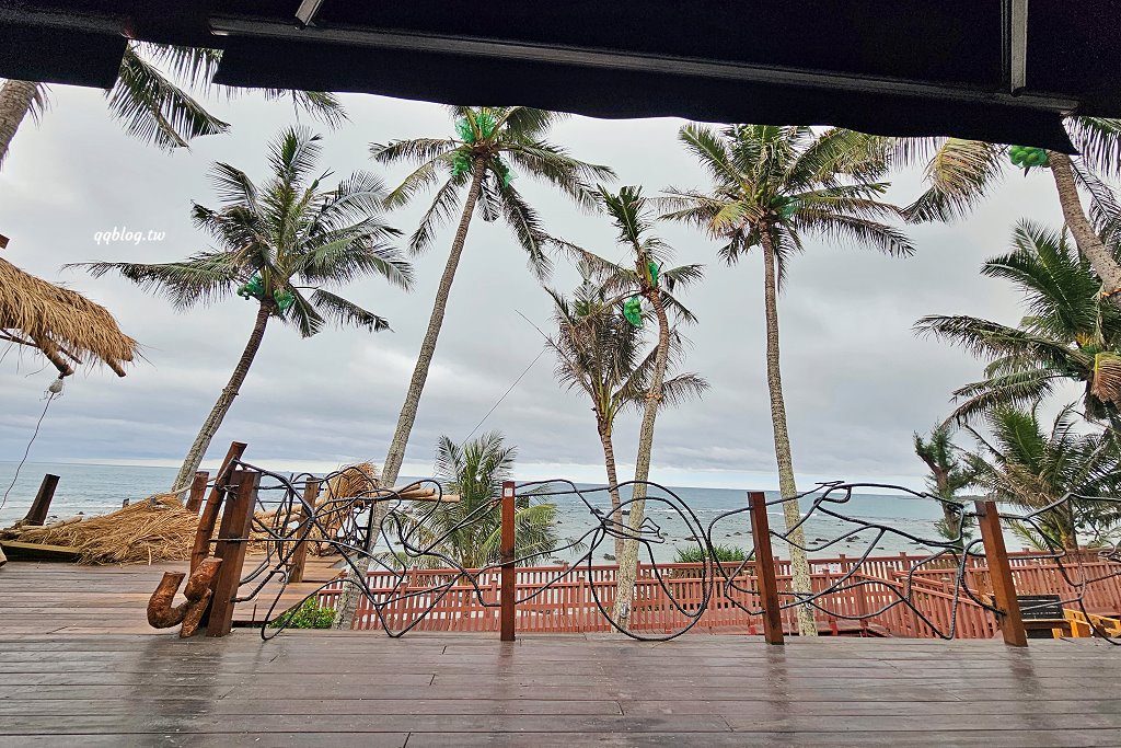 台東卑南︱可可娜咖啡 coconut cafe&#8217;．南洋風景觀海景咖啡館，很有置身在國外的異國風味 @QQ的懶骨頭