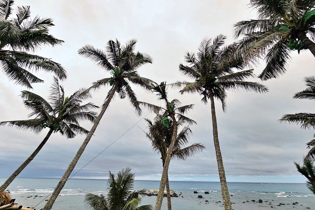 台東卑南︱可可娜咖啡 coconut cafe&#8217;．南洋風景觀海景咖啡館，很有置身在國外的異國風味 @QQ的懶骨頭