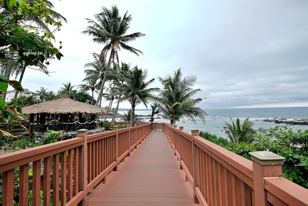 台東卑南︱可可娜咖啡 coconut cafe&#8217;．南洋風景觀海景咖啡館，很有置身在國外的異國風味 @QQ的懶骨頭