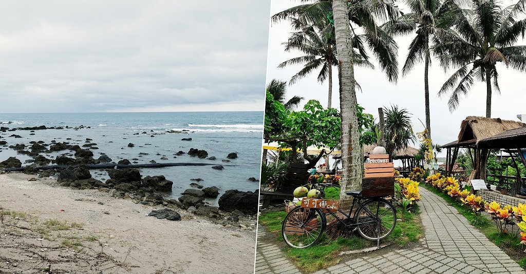台東卑南︱可可娜咖啡 coconut cafe&#8217;．南洋風景觀海景咖啡館，很有置身在國外的異國風味 @QQ的懶骨頭