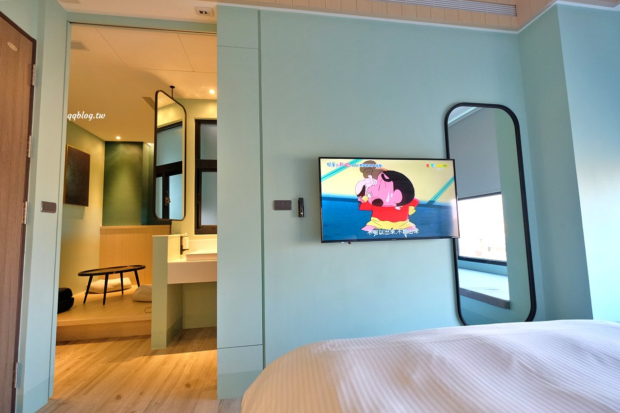 台南安平住宿︱森行旅．2022/8月新開幕，空間質感讓人喜歡，安平住宿推薦 @QQ的懶骨頭