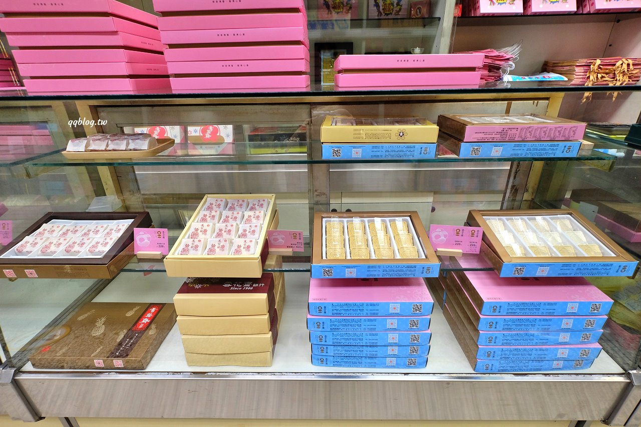 台中豐原︱雪花齋餅行．百年餅店傳統好滋味，百吃不膩的古早味蛋糕捲、雪花月餅，豐原伴手禮推薦 @QQ的懶骨頭