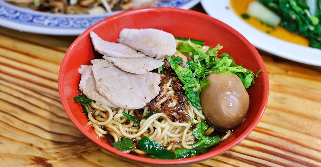 苗栗三義︱鄉村小吃店．三義人氣麵店之一，用餐時間人潮滿滿滿 @QQ的懶骨頭