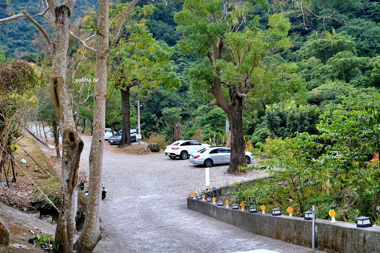 台中新社︱浮世三千．隱身山區的預約制無菜單料理景觀餐廳，大片落羽松超美，露營區即將開放 @QQ的懶骨頭