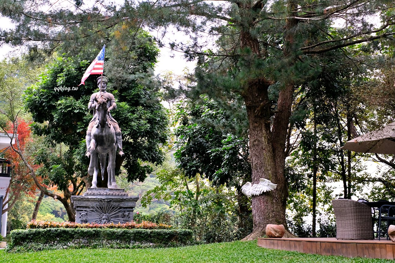 台中新社︱浮世三千．隱身山區的預約制無菜單料理景觀餐廳，大片落羽松超美，露營區即將開放 @QQ的懶骨頭