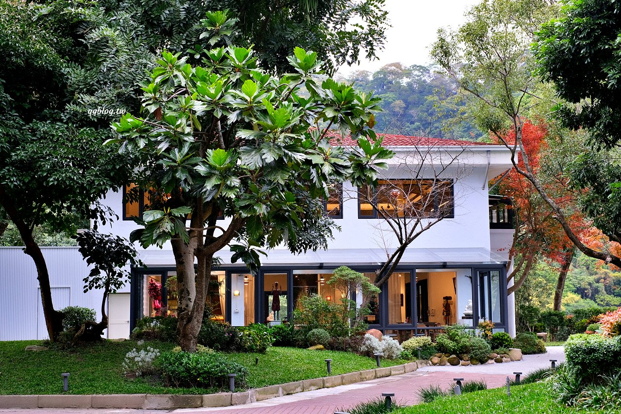 台中新社︱浮世三千．隱身山區的預約制無菜單料理景觀餐廳，大片落羽松超美，露營區即將開放 @QQ的懶骨頭