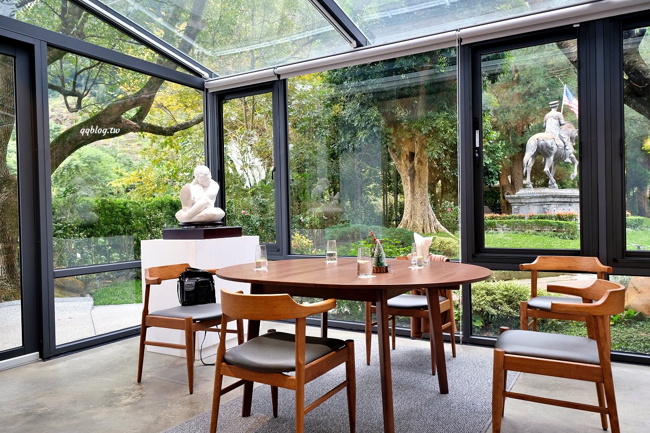 台中新社︱浮世三千．隱身山區的預約制無菜單料理景觀餐廳，大片落羽松超美，露營區即將開放 @QQ的懶骨頭