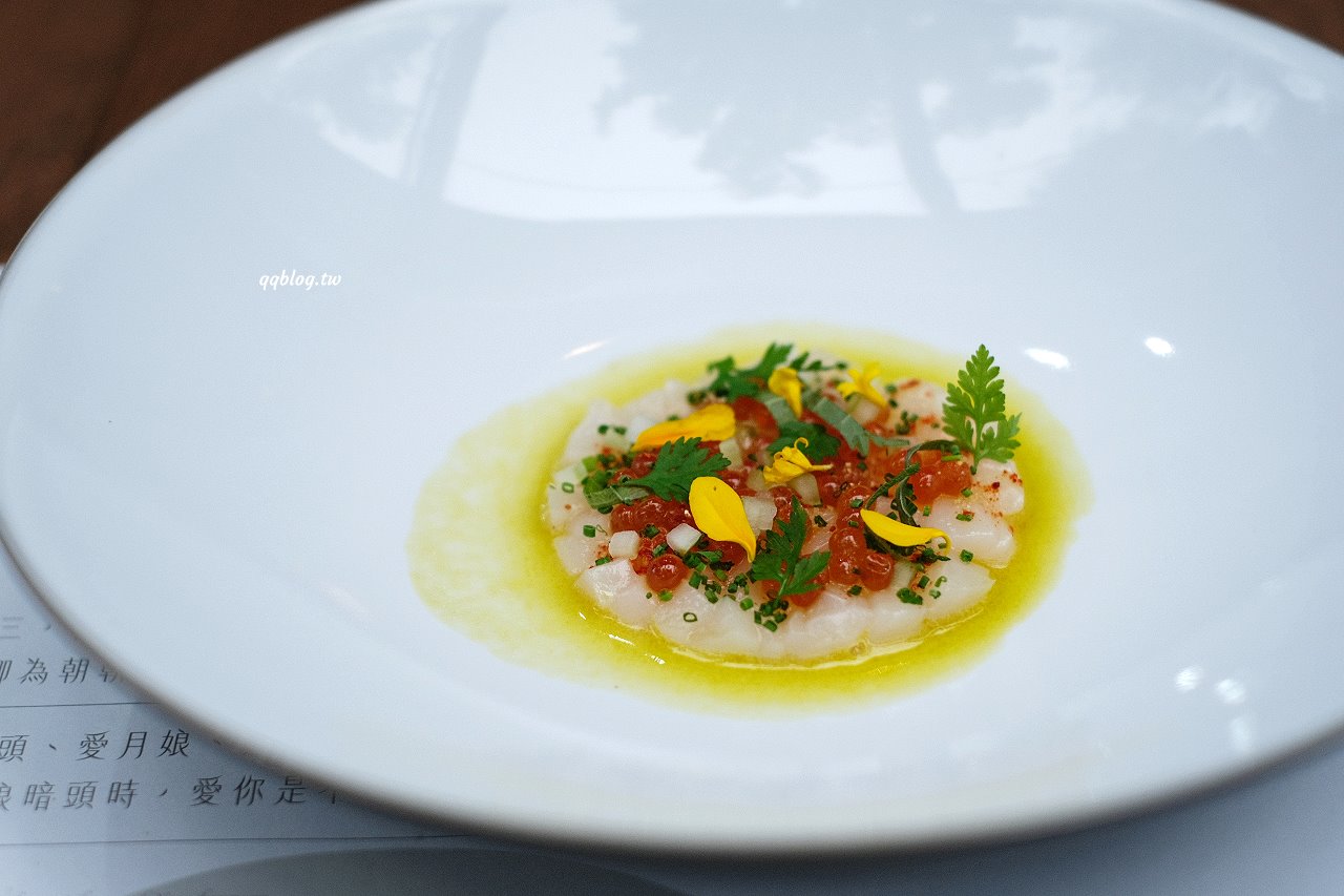 台中新社︱浮世三千．隱身山區的預約制無菜單料理景觀餐廳，大片落羽松超美，露營區即將開放 @QQ的懶骨頭