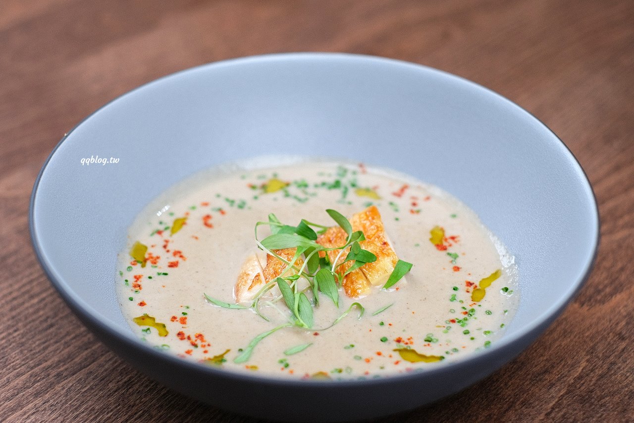 台中新社︱浮世三千．隱身山區的預約制無菜單料理景觀餐廳，大片落羽松超美，露營區即將開放 @QQ的懶骨頭