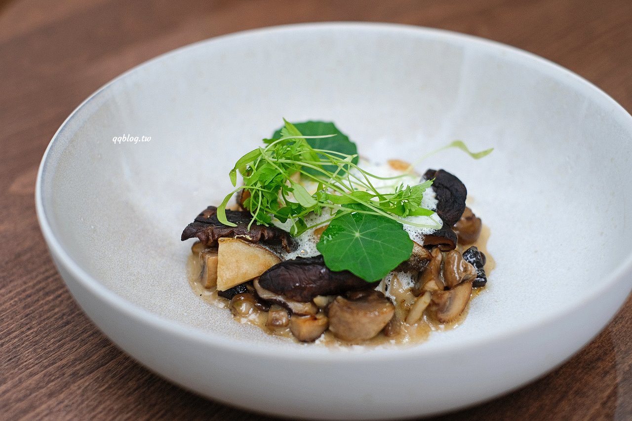 台中新社︱浮世三千．隱身山區的預約制無菜單料理景觀餐廳，大片落羽松超美，露營區即將開放 @QQ的懶骨頭