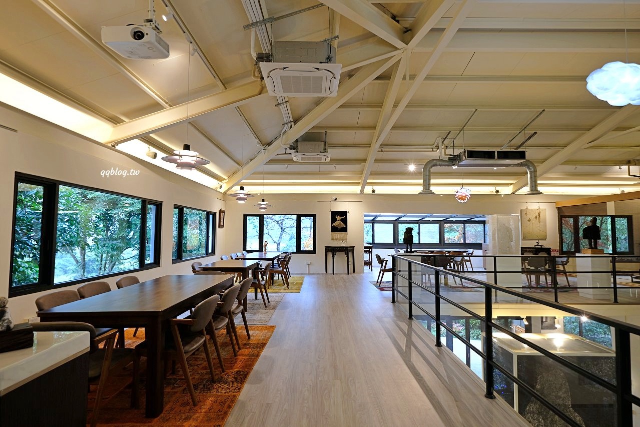 台中新社︱浮世三千．隱身山區的預約制無菜單料理景觀餐廳，大片落羽松超美，露營區即將開放 @QQ的懶骨頭