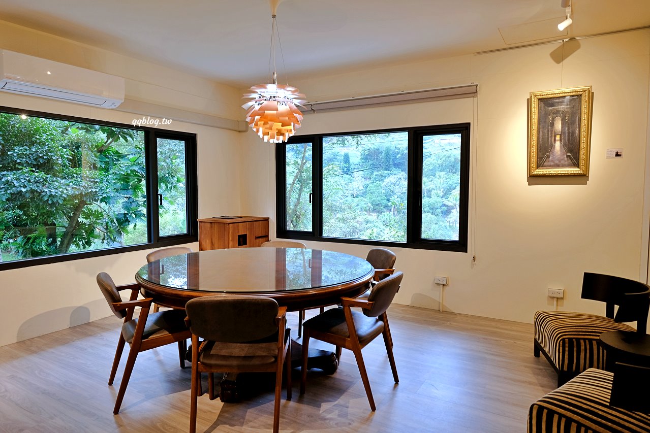 台中新社︱浮世三千．隱身山區的預約制無菜單料理景觀餐廳，大片落羽松超美，露營區即將開放 @QQ的懶骨頭