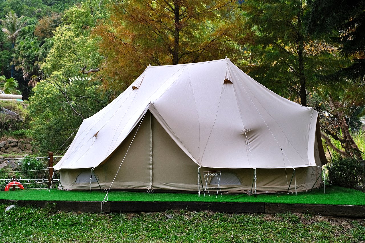 台中新社︱浮世三千．隱身山區的預約制無菜單料理景觀餐廳，大片落羽松超美，露營區即將開放 @QQ的懶骨頭