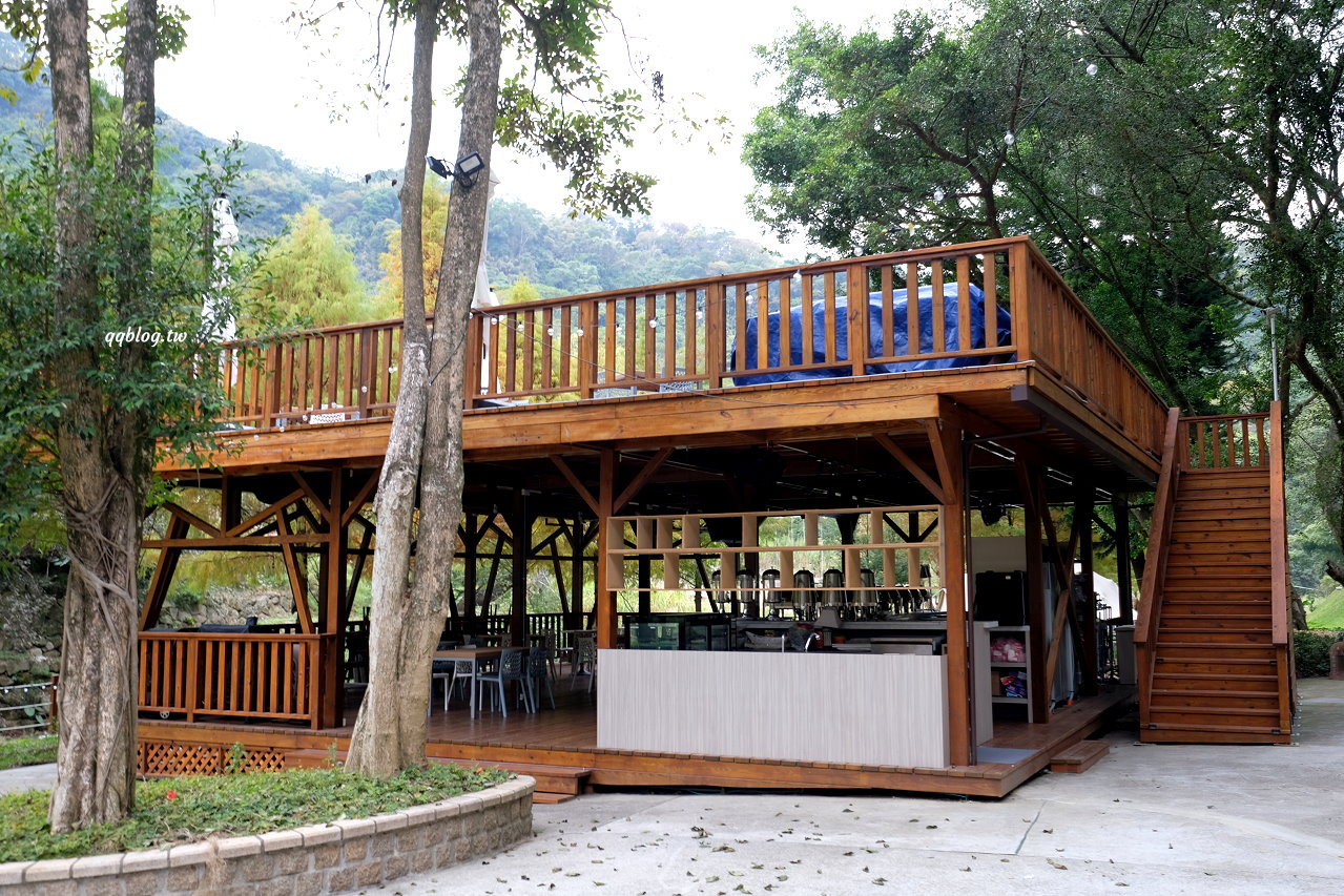 台中新社︱浮世三千．隱身山區的預約制無菜單料理景觀餐廳，大片落羽松超美，露營區即將開放 @QQ的懶骨頭