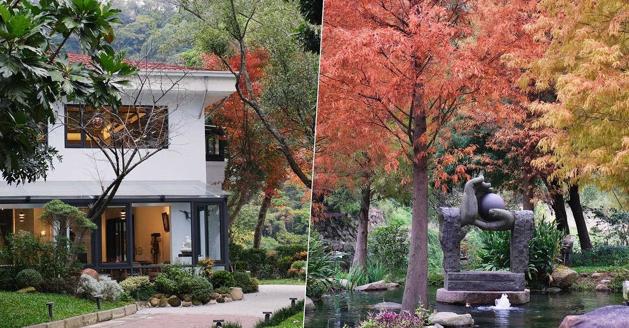 台中新社︱浮世三千．隱身山區的預約制無菜單料理景觀餐廳，大片落羽松超美，露營區即將開放 @QQ的懶骨頭