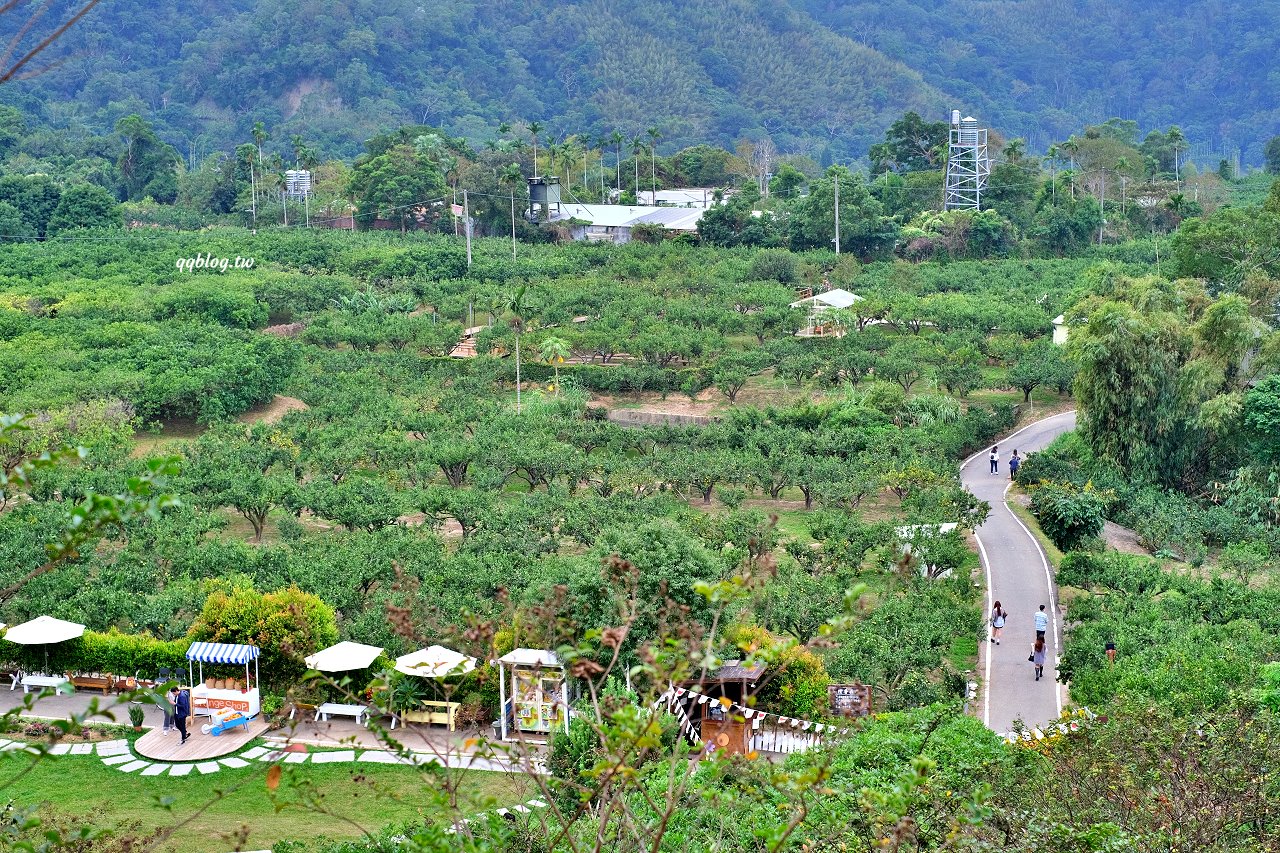 苗栗頭屋︱橙香森林．山林裡的唯美玻璃屋，還有美美的橘子隧道超好拍 @QQ的懶骨頭