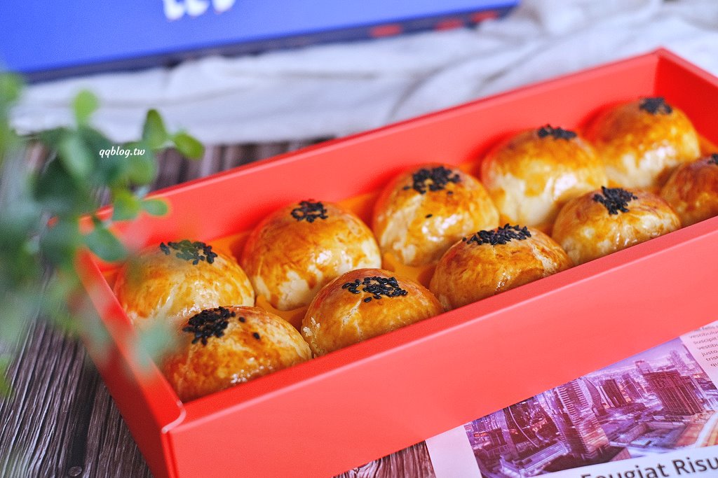 台中北區︱Le&#8217;bois 拉波兒麵包店．老闆師承野上智寬師傅，蔥麵包軟Q蔥味濃，蛋黃酥香甜綿密不膩口 @QQ的懶骨頭
