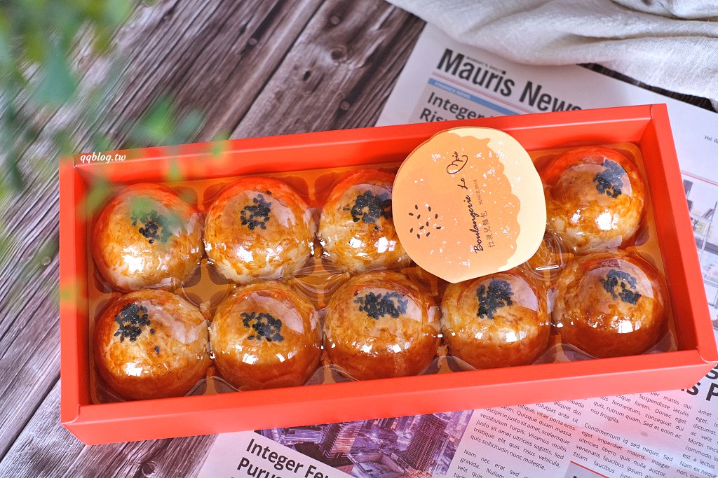 台中北區︱Le&#8217;bois 拉波兒麵包店．老闆師承野上智寬師傅，蔥麵包軟Q蔥味濃，蛋黃酥香甜綿密不膩口 @QQ的懶骨頭