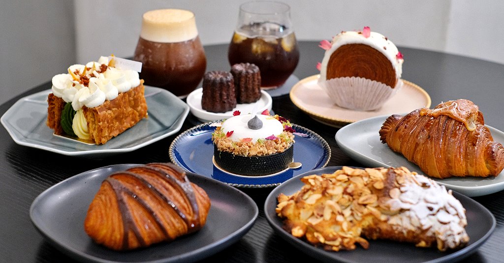 台中沙鹿︱法奇甜點 FUDGE．藍帶廚藝學院甜點師的人氣甜點店，可頌口味選擇多，海線甜點店推薦 @QQ的懶骨頭