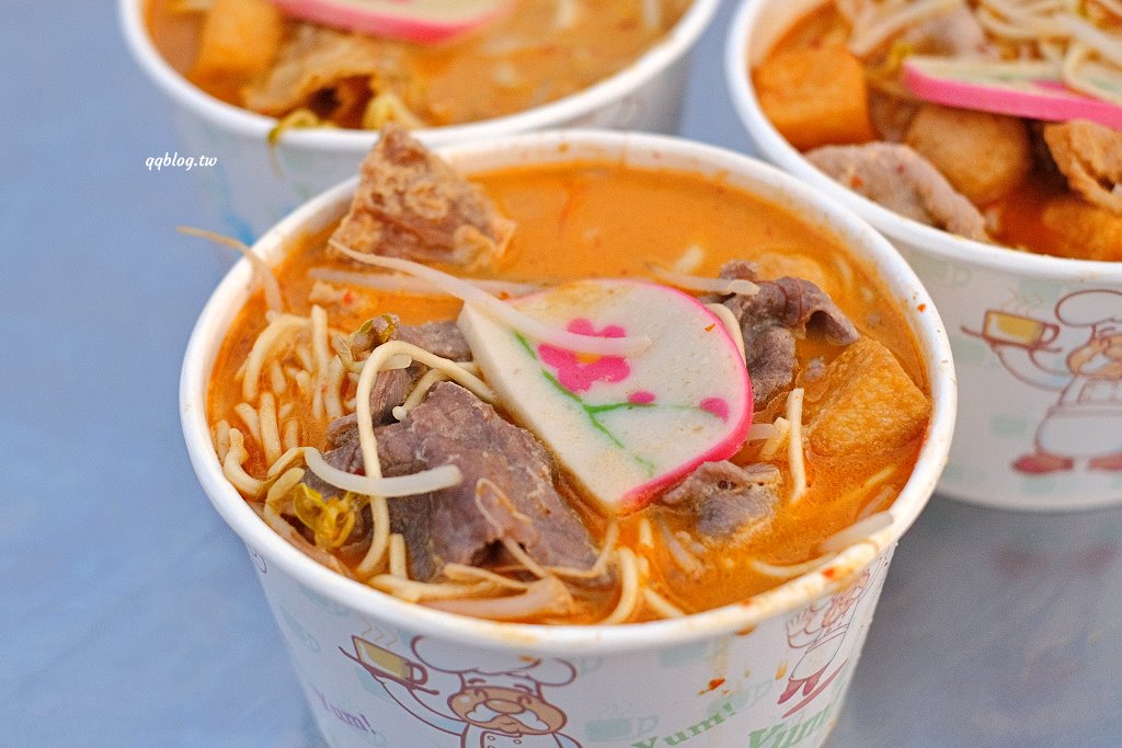 台中北屯︱吉寶叻沙麵@總站夜市,五種湯頭可以選擇,最愛香氣濃郁叻沙湯 @QQ的懶骨頭 台中北屯︱吉寶叻沙麵@總站夜市,五種湯頭可以選擇,最愛香氣濃郁叻沙湯 @QQ的懶骨頭