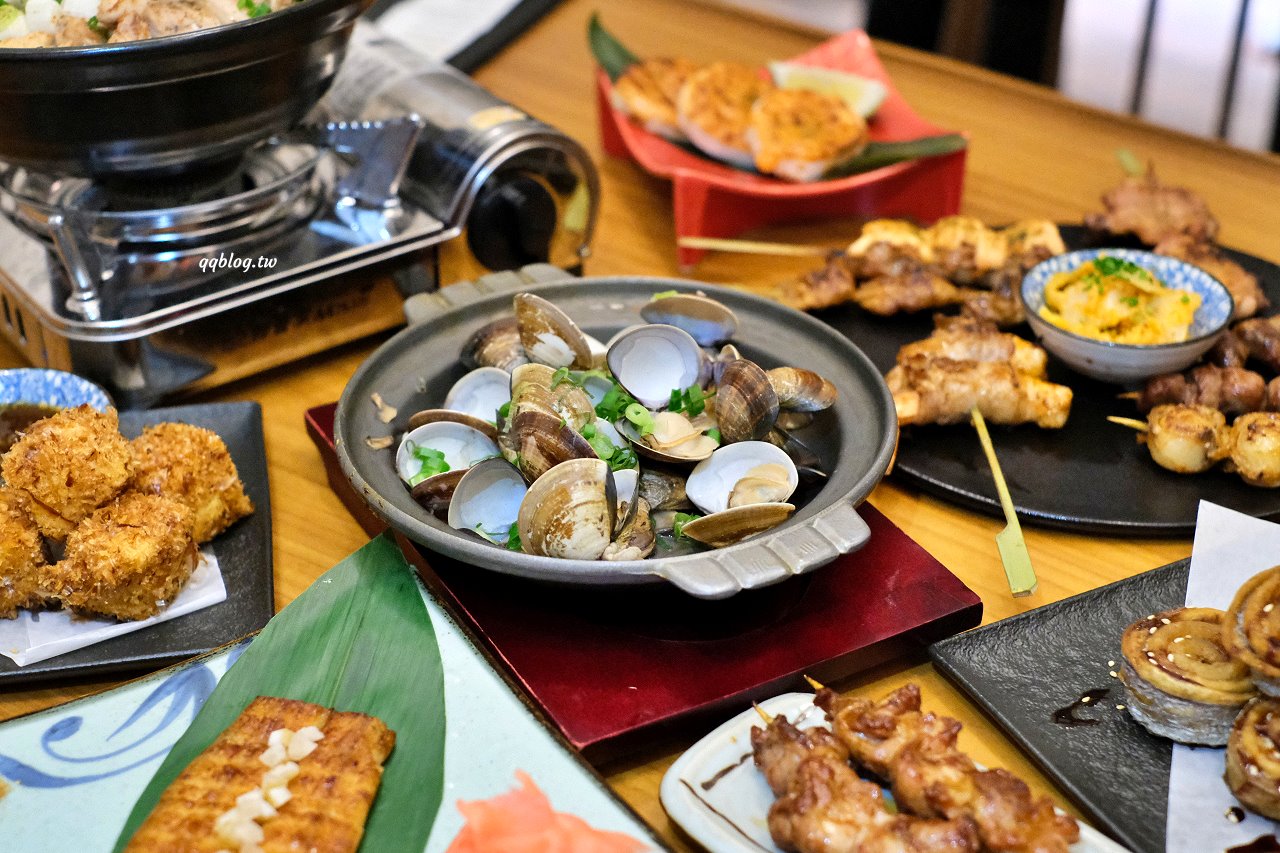 台中北區︱虎川千代居酒屋．日式氛圍居酒屋，是個吃美食、小酌的好地方，夜貓子的宵夜就選這裡了 @QQ的懶骨頭