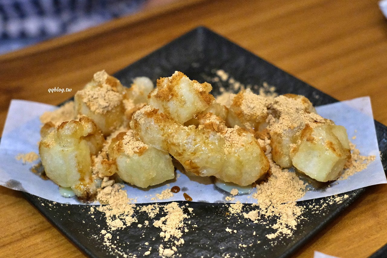 台中北區︱虎川千代居酒屋．日式氛圍居酒屋，是個吃美食、小酌的好地方，夜貓子的宵夜就選這裡了 @QQ的懶骨頭