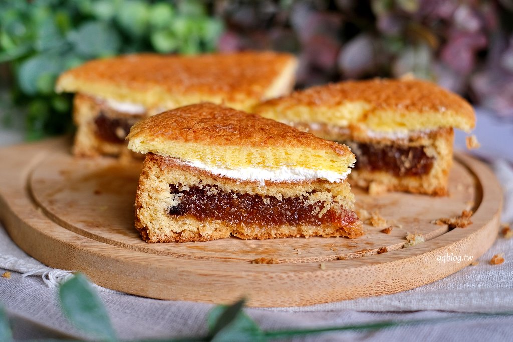 屏東鹽埔︱銘豐囍餅店．超特別的海綿蛋糕鳳梨酥，現場無販售，沒有預訂吃不到 @QQ的懶骨頭