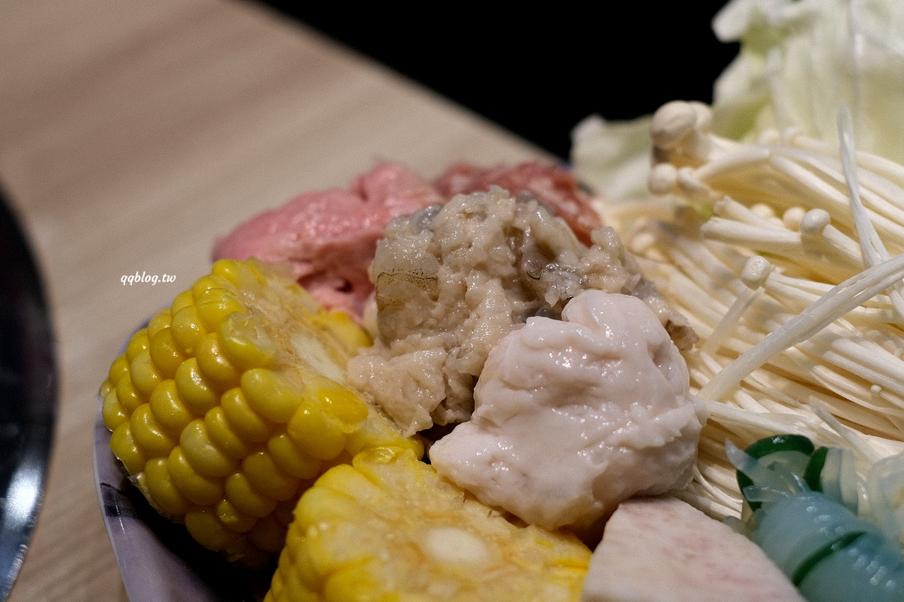 台中北屯︱有之和牛 鍋物放題@台中松竹店．平日午餐788元起就有澳洲和牛、蔬菜吧、飲料吃到飽，+99元還可以吃烤肉 @QQ的懶骨頭