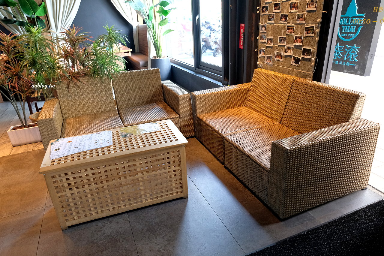 台中北屯︱泰滾 Rolling Thai 泰式火鍋．熱帶叢林風格很吸睛，一秒回到泰國，營業到凌晨2:00，夜貓子有宵夜可以啦 @QQ的懶骨頭