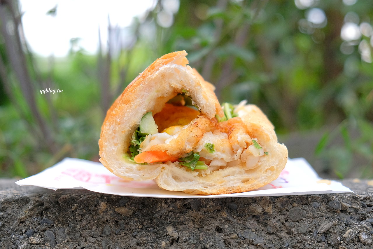 台中豐原︱Lò Bánh Mì Pasteur 豐原越南法國麵包工藝．口味清爽無負擔，一個就可以吃好飽 @QQ的懶骨頭