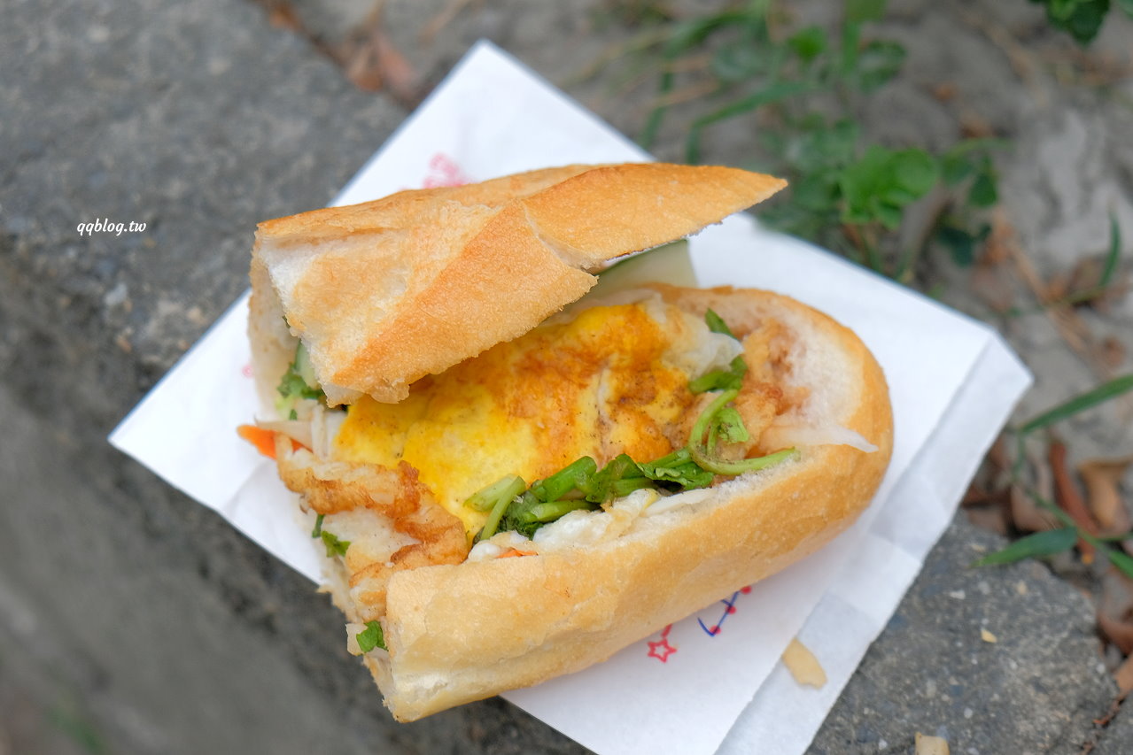 台中豐原︱Lò Bánh Mì Pasteur 豐原越南法國麵包工藝．口味清爽無負擔，一個就可以吃好飽 @QQ的懶骨頭