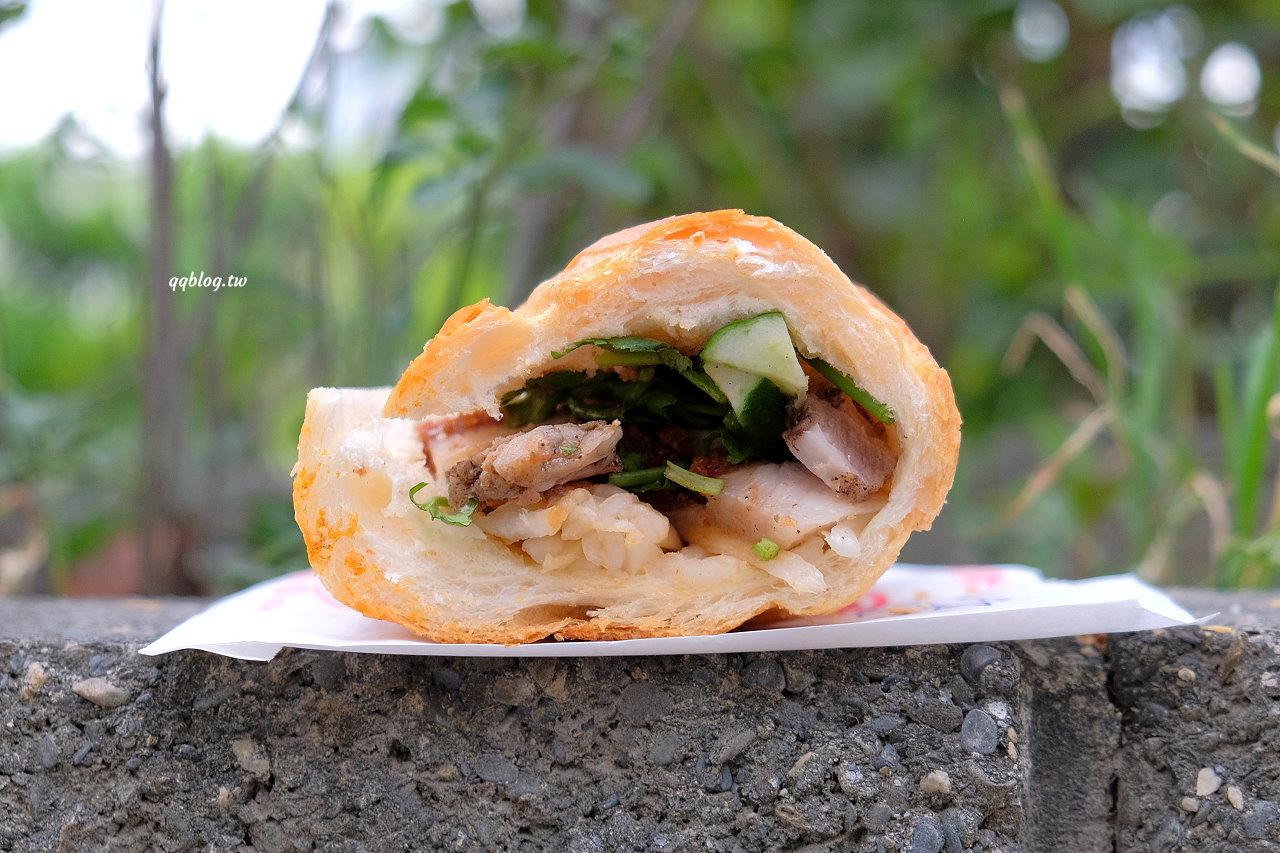台中豐原︱Lò Bánh Mì Pasteur 豐原越南法國麵包工藝．口味清爽無負擔，一個就可以吃好飽 @QQ的懶骨頭