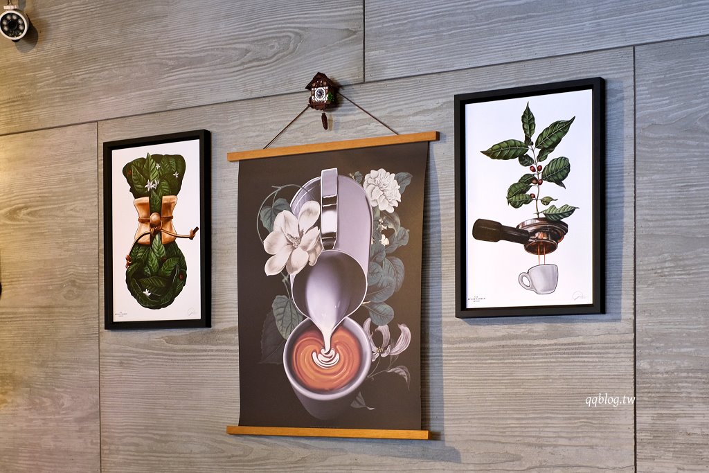 台中北區︱玖安飛飛 Coffee &#038; Makeup．結合咖啡師、化妝師的複合式咖啡甜點店，中醫商圈美食 @QQ的懶骨頭