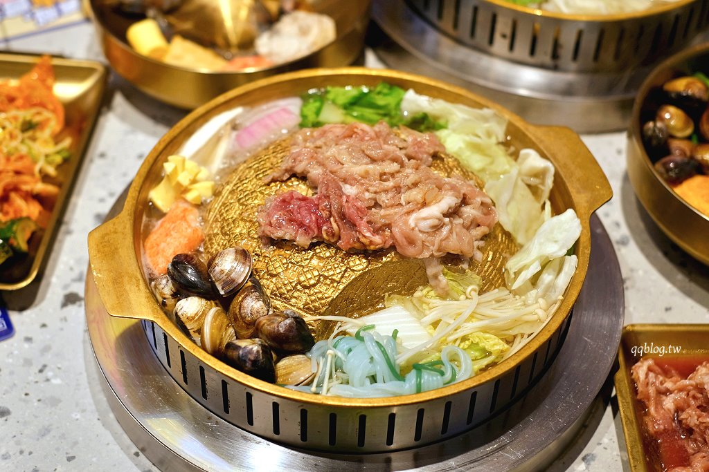 台中西屯｜朴庶銅盤烤肉 台中文心店．築間旗下新品牌，488元起韓國銅盤烤肉吃到飽 @QQ的懶骨頭