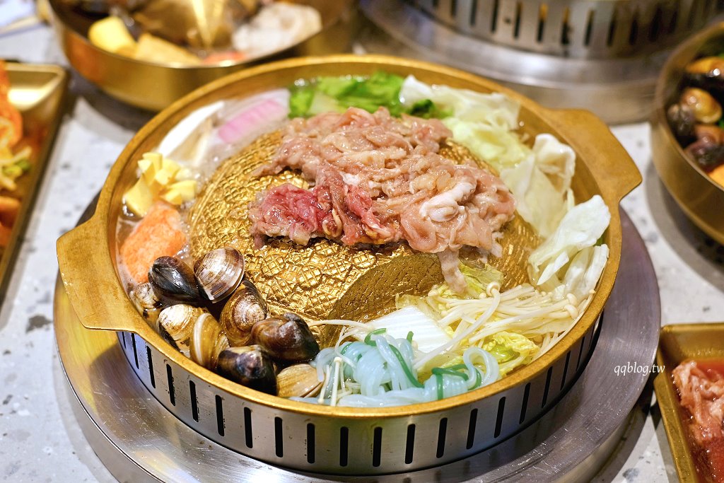 台中西屯｜朴庶銅盤烤肉 台中文心店．築間旗下新品牌，488元起韓國銅盤烤肉吃到飽 @QQ的懶骨頭