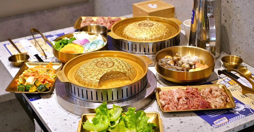 台中西屯｜朴庶銅盤烤肉 台中文心店．築間旗下新品牌，488元起韓國銅盤烤肉吃到飽 @QQ的懶骨頭