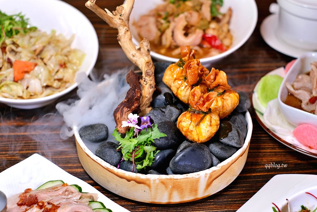 台中西區︱昨日花卷 跨界好食 offer oh fusion restaurant．中西合併的老江湖雙人合菜新登場，勤美商圈美食推薦 @QQ的懶骨頭