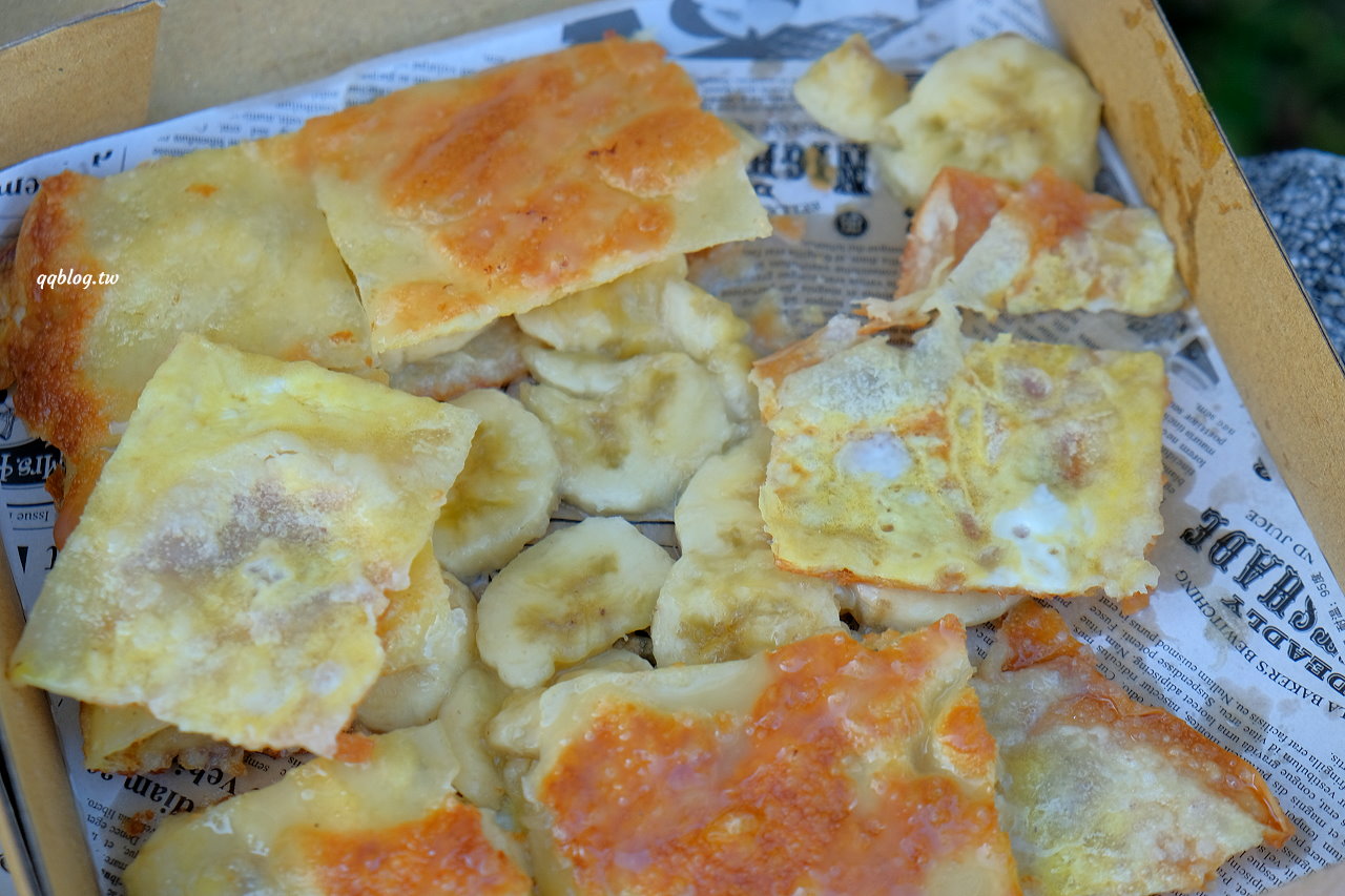 台中北區︱Thai煎 香蕉煎餅專賣店．一共有九種口味，要鹹要甜都有 @QQ的懶骨頭